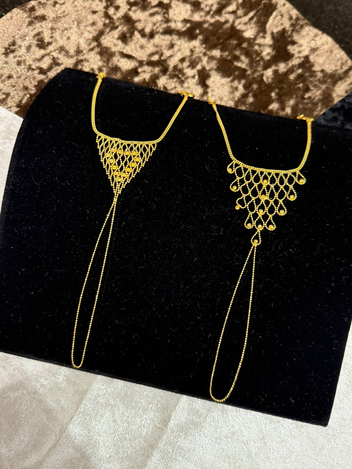 Diamond Hoop Earrings